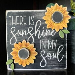Sunshine in my Soul Wooden Sign